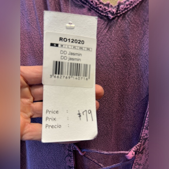 NWT Tank style dress w/ asymmetrical hem. Purchased in Sedona AZ, never worn. - Picture 2 of 5